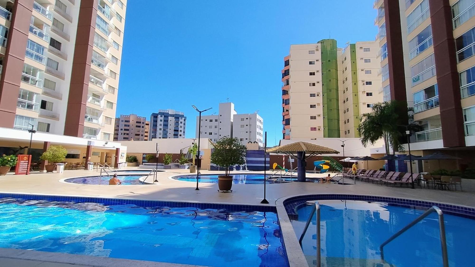 Casa Da Madeira Caldas Novas - Achei Ferias - Com Roupa De Cama Extérieur photo