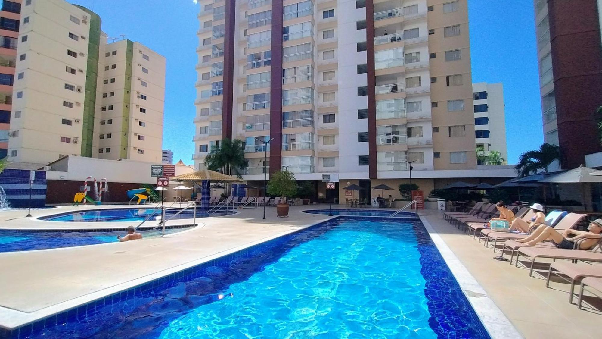 Casa Da Madeira Caldas Novas - Achei Ferias - Com Roupa De Cama Extérieur photo
